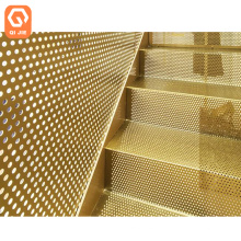 ASTM E674 Standard brass perforated sheet with USA standard for building decoration